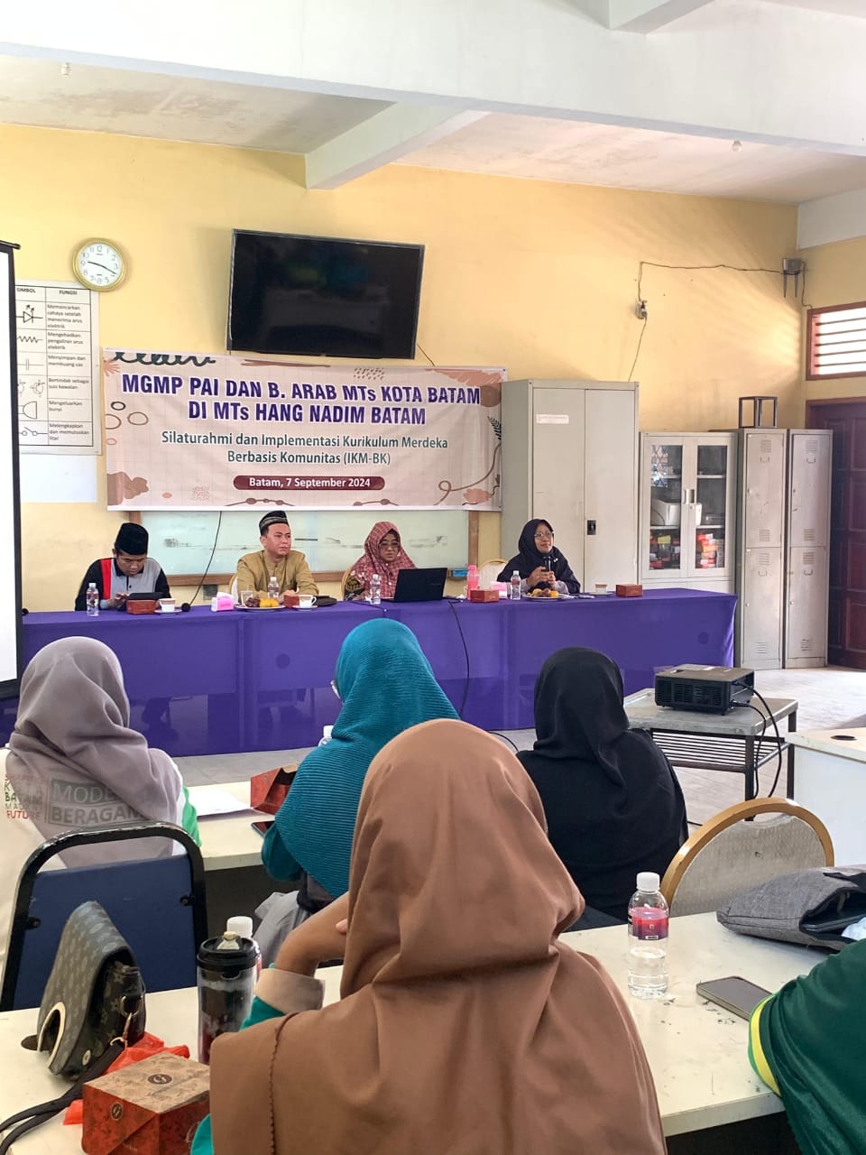 MGMP PAI dan Bahasa Arab MTs Kota Batam Gelar Silaturahmi dan Implementasi Kurikulum Merdeka
