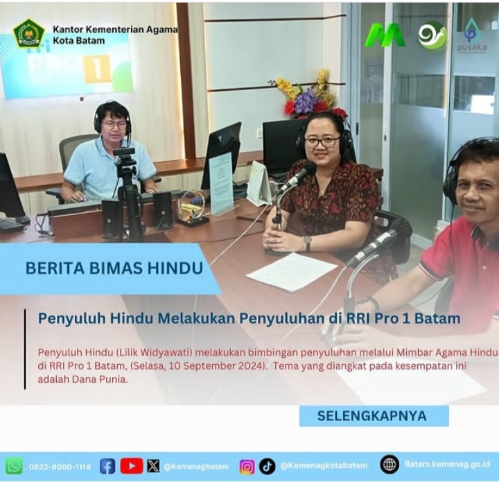 RRI Pro 1, Lilik Isi Mimbar Agama Hindu, Keutamaan dan Makna Dana Punia