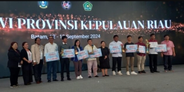 Pesparawi Kepri, Kontingen Kota Batam Keluar sebagai Juara Umum