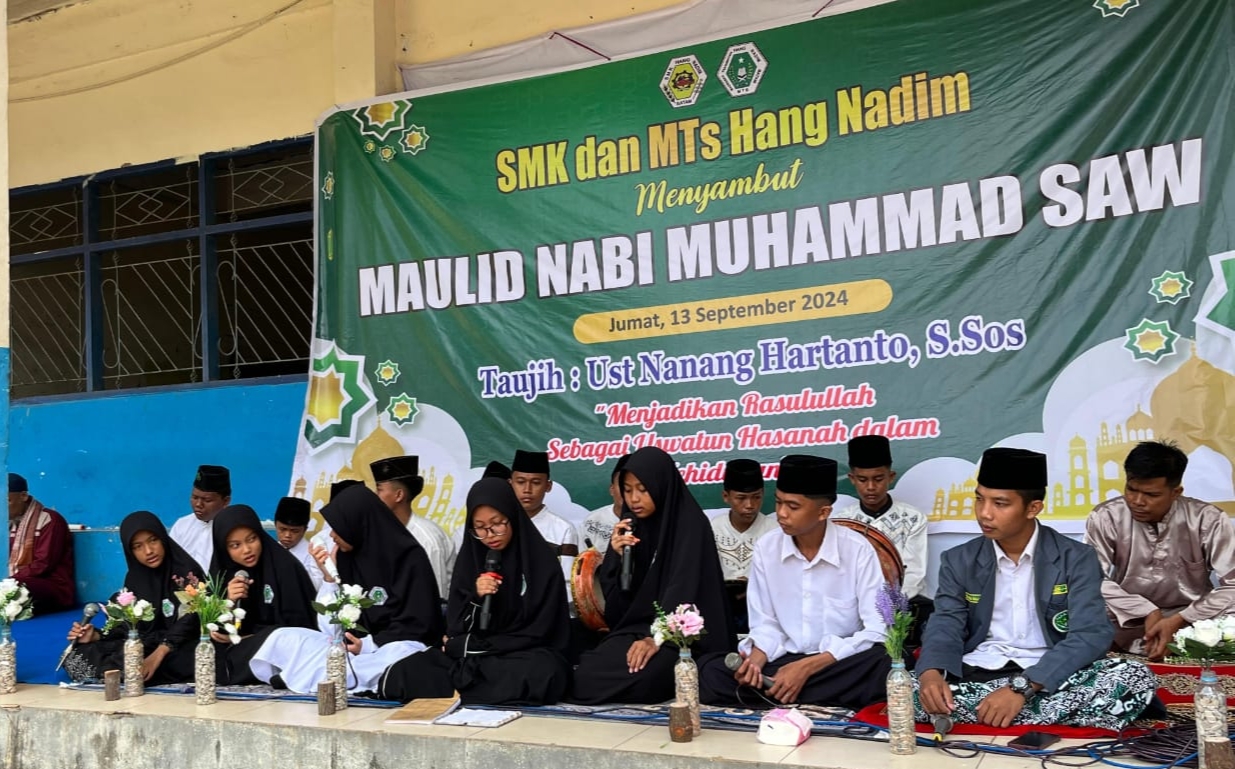 MTs Hang Nadim Batam Peringati Maulid Nabi Muhammad SAW