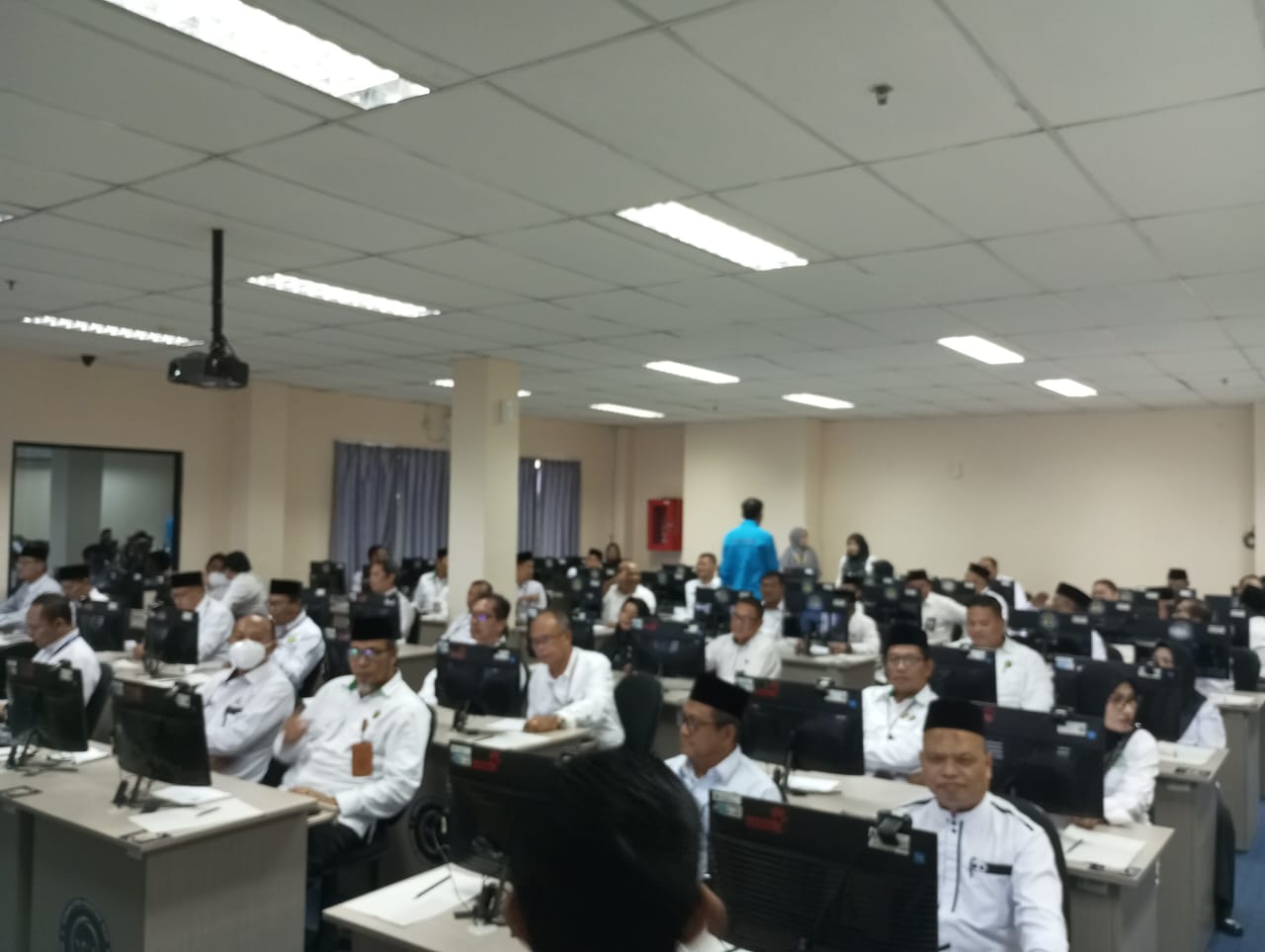 Pagi Ini, 60 Pejabat di Lingkungan Kanwil Kemenag Kepri Ikuti Pemetaan Kompetensi dan Potensi ASN