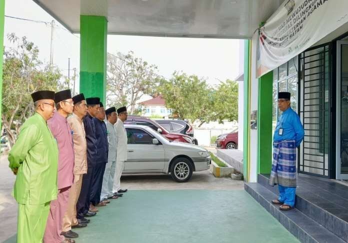 Rutin, KUA Bengkong Gelar Apel Pagi Tiap Hari