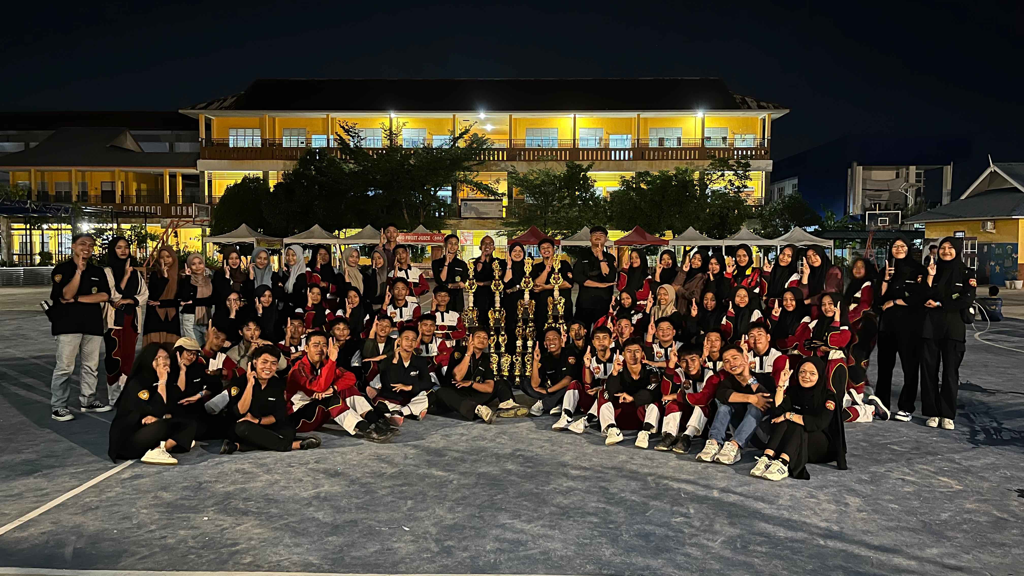 Gardabrama MA USB Filial MAN Batam Pulang Dengan Membawa Trofi Juara Dalam Ajang LKBB Nusantara 2024