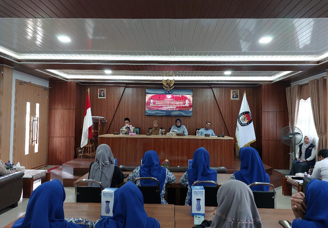 Siswa MAN Batam Ikuti Sosialisasi Pendidikan Pemilih Lewat KPU Goes to School