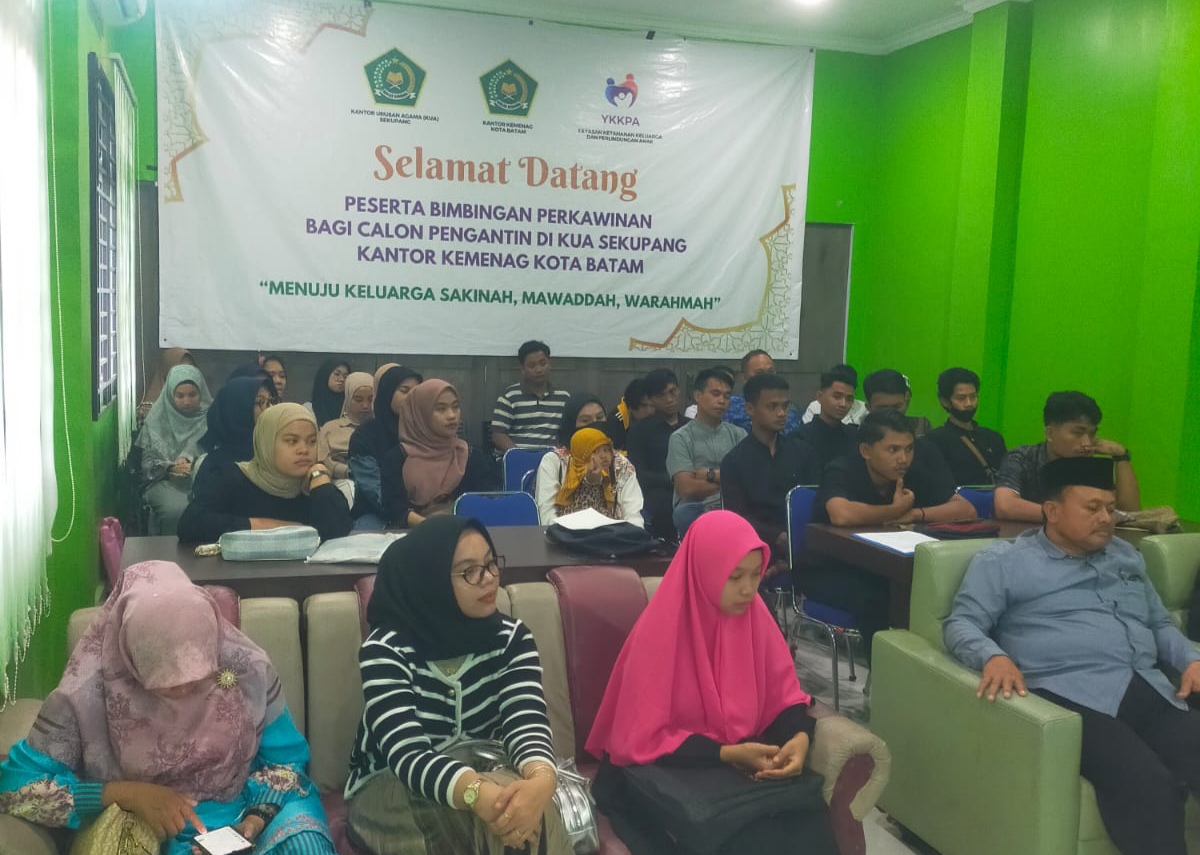 15 Pasang Catin Ikuti Bimbingan Perkawinan di KUA Sekupang