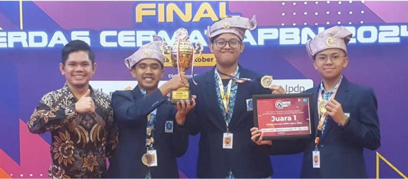 Hattrick! MAN IC Kota Batam Kembali Sabet Juara Pertama Lomba Cerdas Cermat APBN 2024 Tingkat Nasional