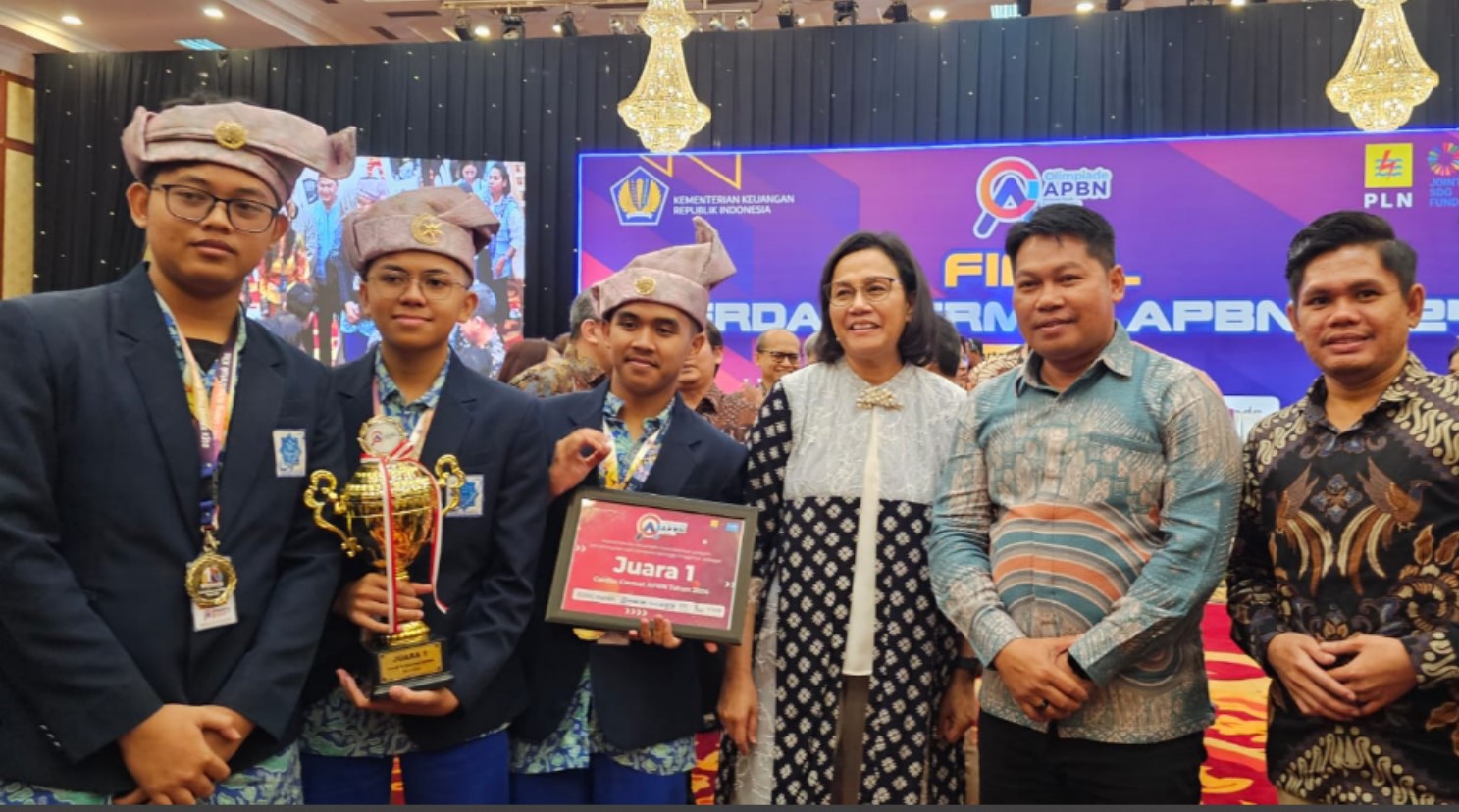MAN IC Batam Raih Juara Olimpiade APBN 2024, Catatkan Hattrick Juara!