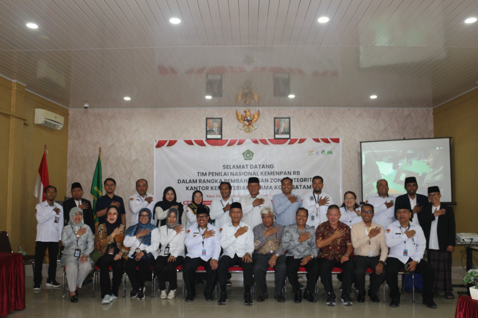 Lolos Desk Evaluasi Wawancara, TPN KemenPAN-RB Kunjungi Kankemenag Kota Batam