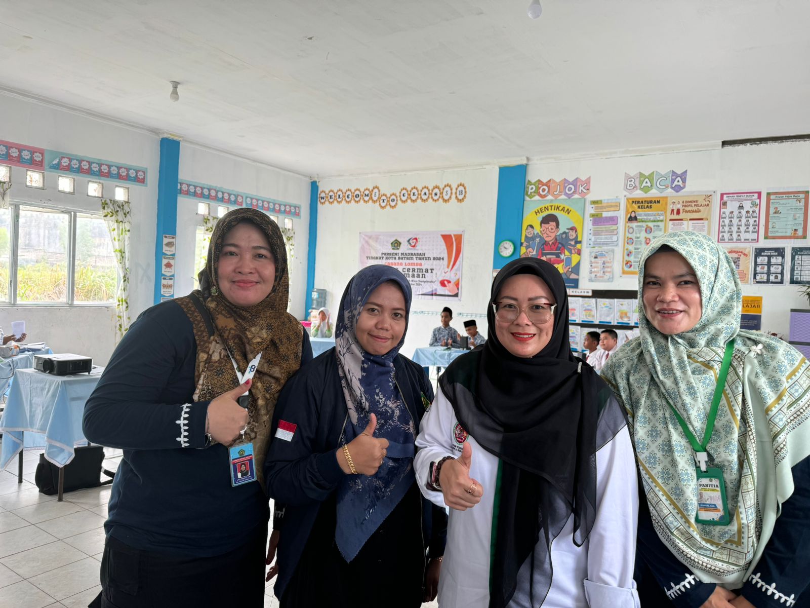 Kasubag TU Kunjungi Pelaksanaan PORSENI Jenjang MI di MIS Iskandar Muda
