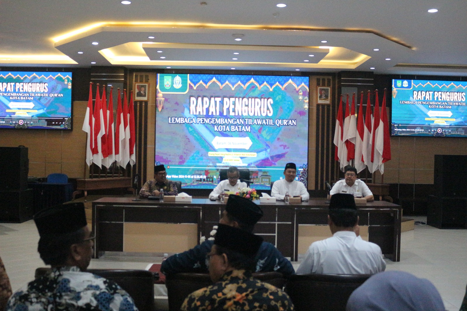 Bahas Program Kerja, Pengurus LPTQ Kota Batam Gelar Rapat
