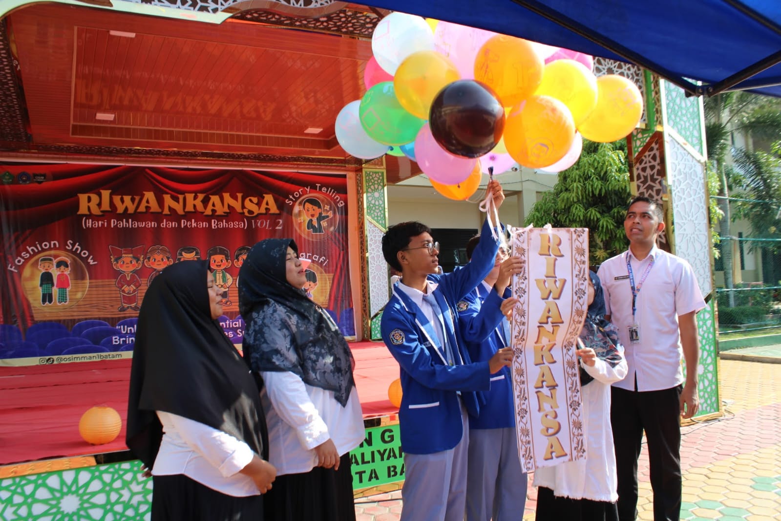Semangat Nasionalisme MAN 1 Kota Batam Gelar Riwankasa Vol.2
