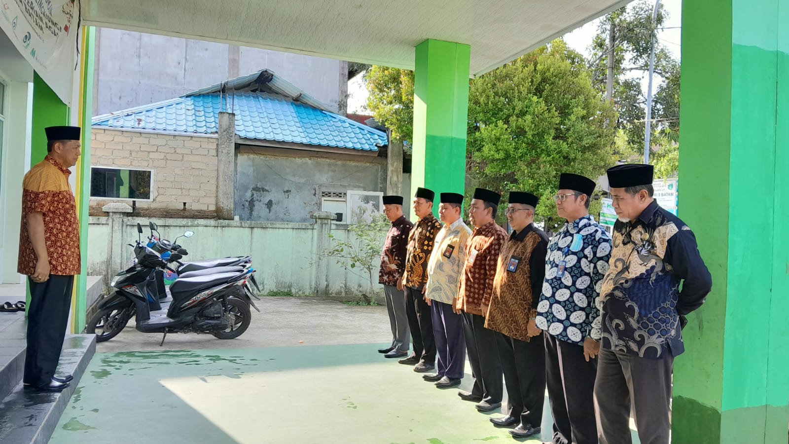 Rutin Apel Pagi, Alikek, Penghulu KUA Bengkong Sampaikan Ini
