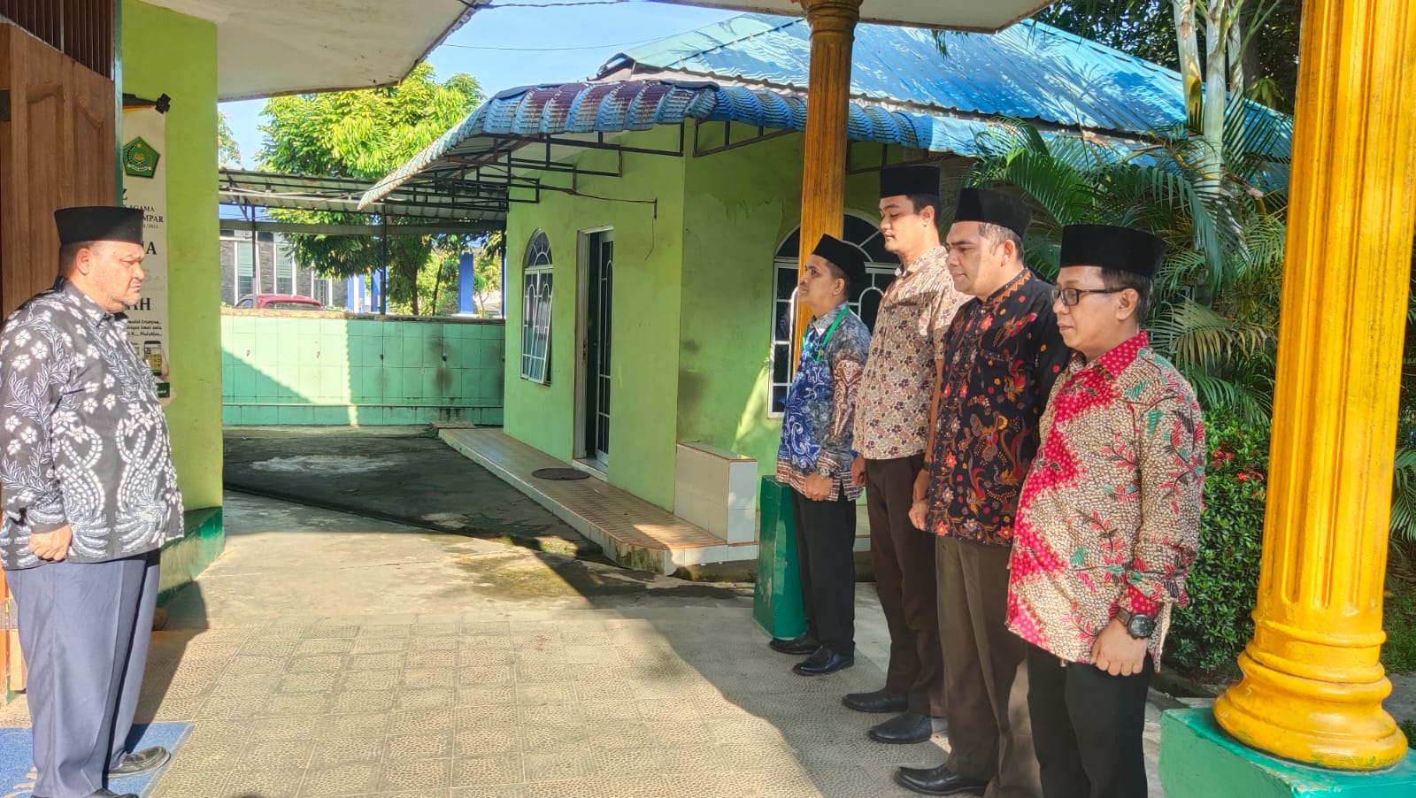 Apel Pagi, Kepala KUA Batu Ampar Himbau Jaga Kedisiplinan