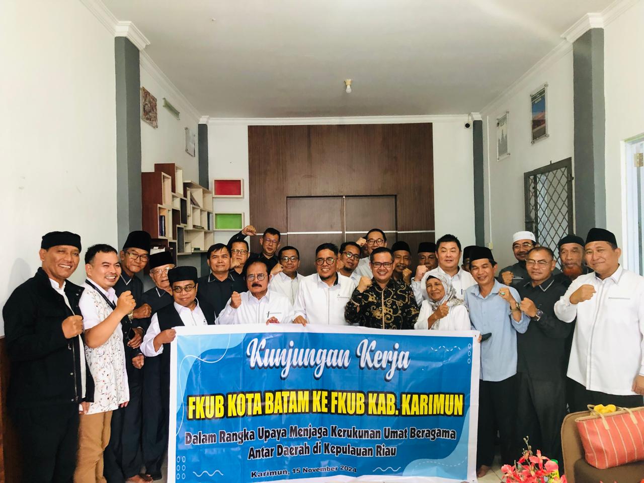 Kunjungan Kerja FKUB Kota Batam Ke FKUB Kabupaten Karimun