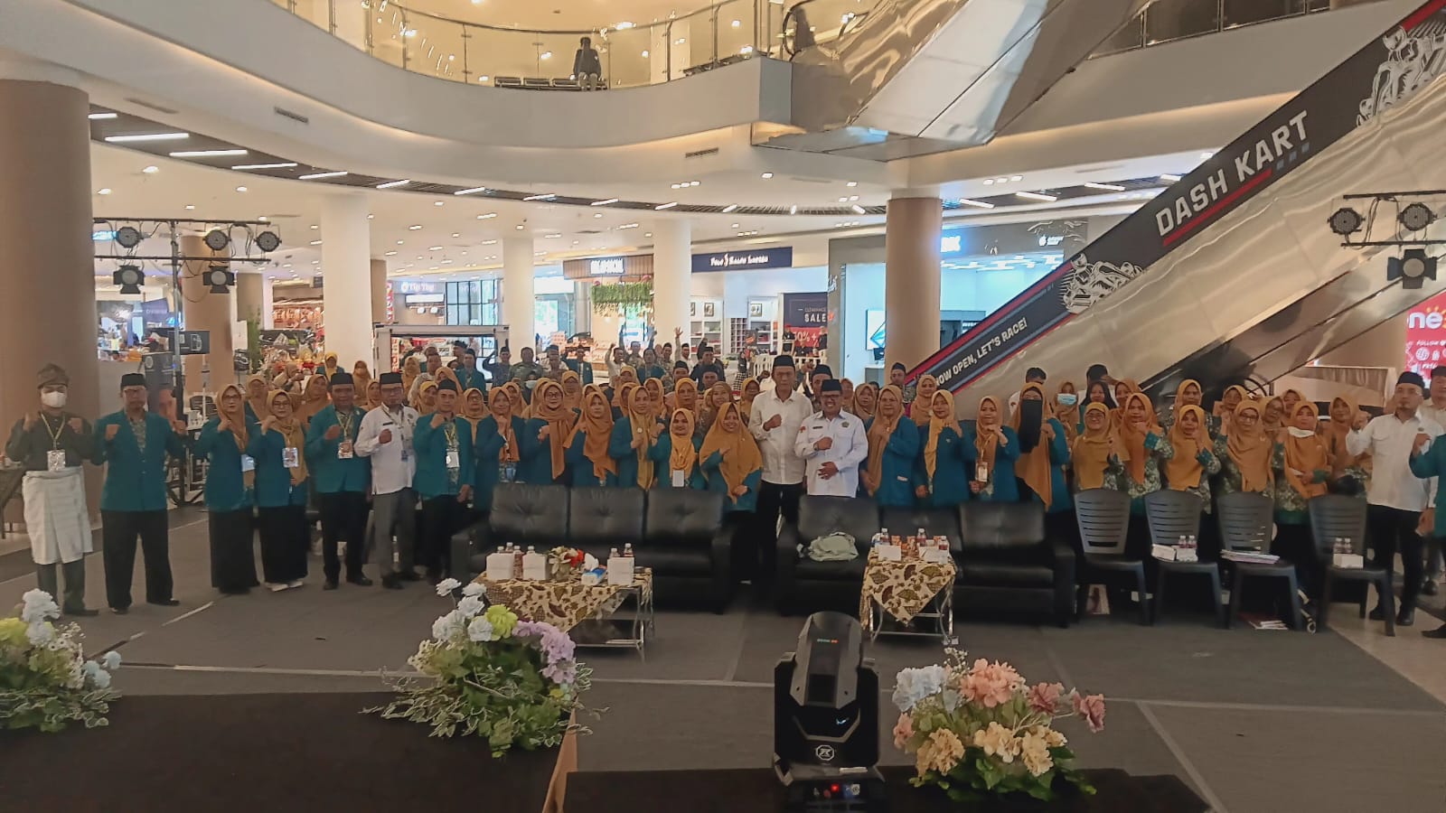 MAN 1 Kota Batam Ikut Serta dalam Pembukaan Lomba HGN 2024