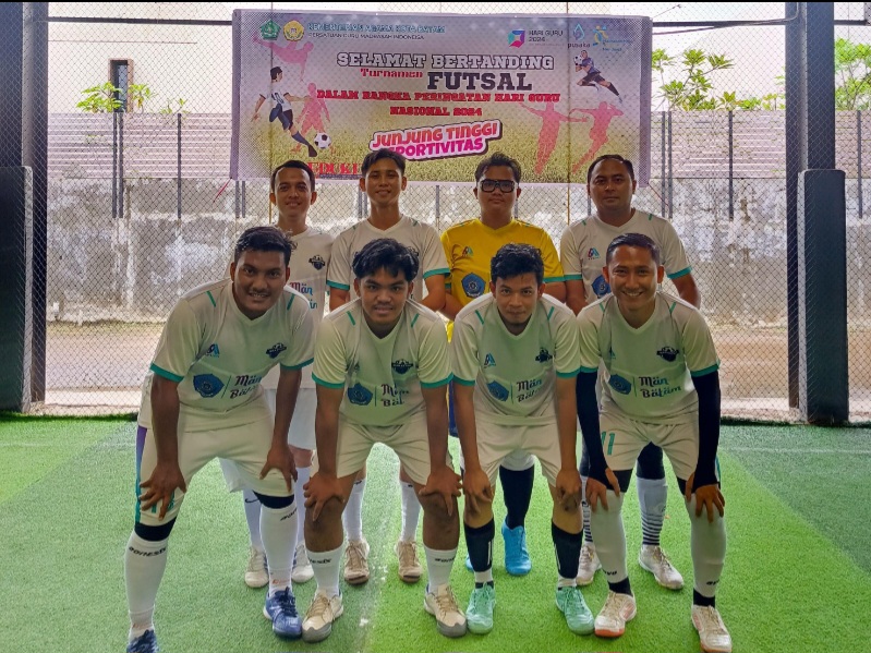 DPC PGMI Sagulung Tampil Gemilang, Sabet Juara 2 Lomba Futsal Kegiatan Hari Guru Nasional Tingkat Kota Batam