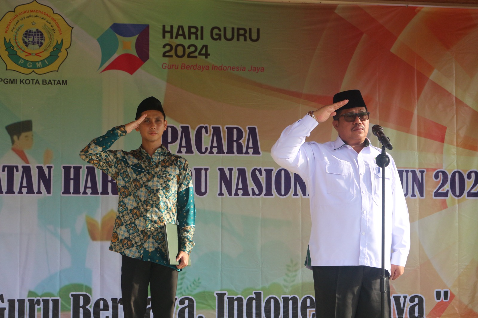 Kantor Kemenag Kota Batam Pusatkan Hari Guru Nasional di MAN Batam
