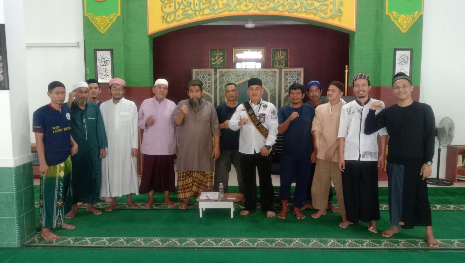 Masih Mengenakan Selempang Agen Perubahan, Muhammad Yusuf Lakukan Penyuluhan di Lapas IIA Barelang