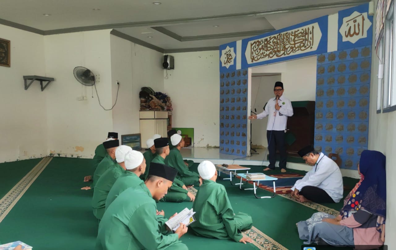 Rutin, Penyuluh Agama Islam Kantor Kemenag Kota Batam Berikan Binluh di Lembaga Pembinaan Khusus Anak Kelas II Batam