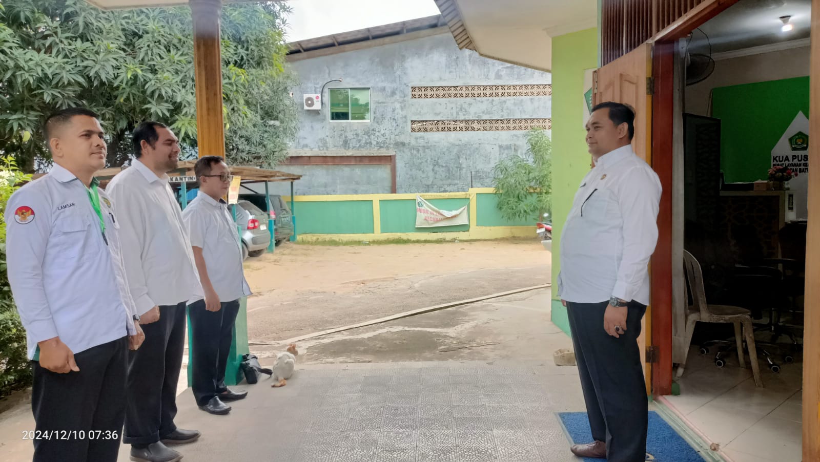 Apel Pagi KUA Batu Ampar, Tekankan Kedisiplinan dan Layanan Prima