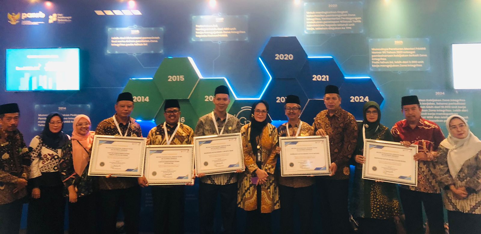 Usai Terima Penghargaan, Zulkarnain : Ini Untuk Semua Tim Yang Sudah Bekerja Keras