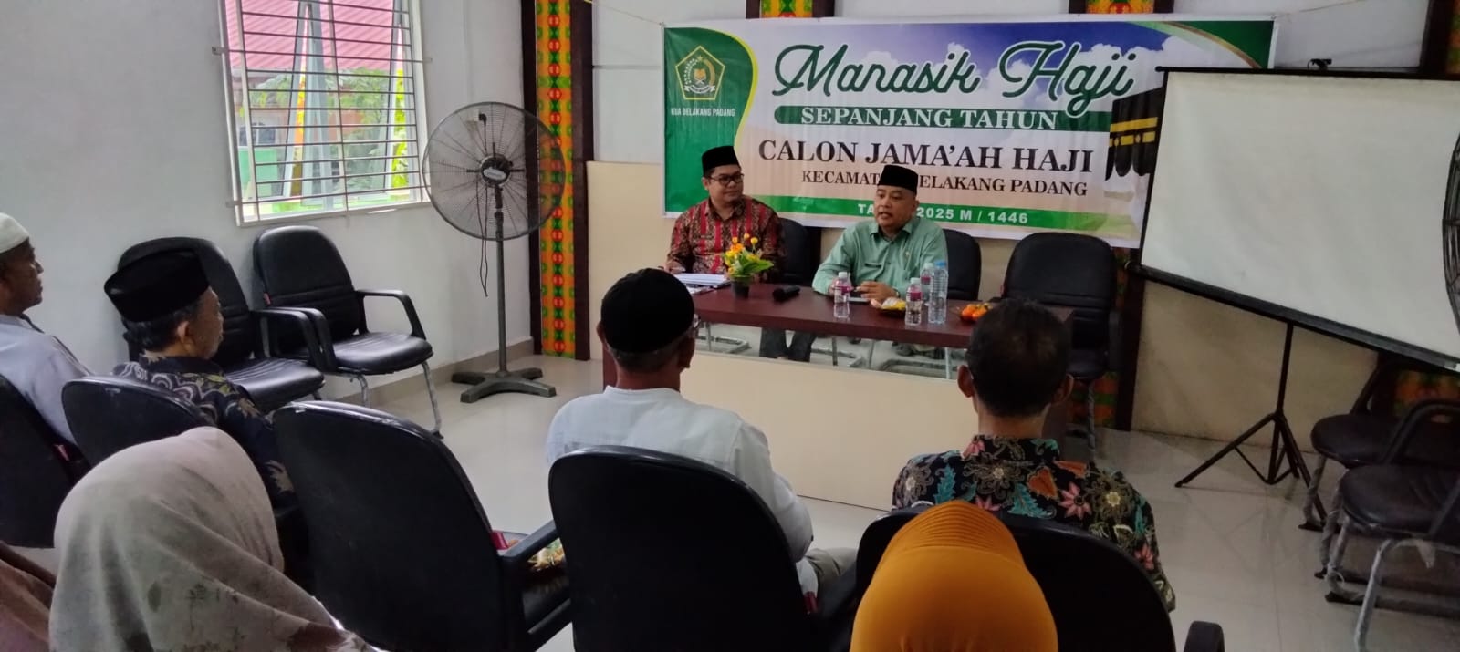 Kasi PHU, Syahbudi Sampaikan Kebijakan Penyelenggaraan Haji di KUA Belakang Padang