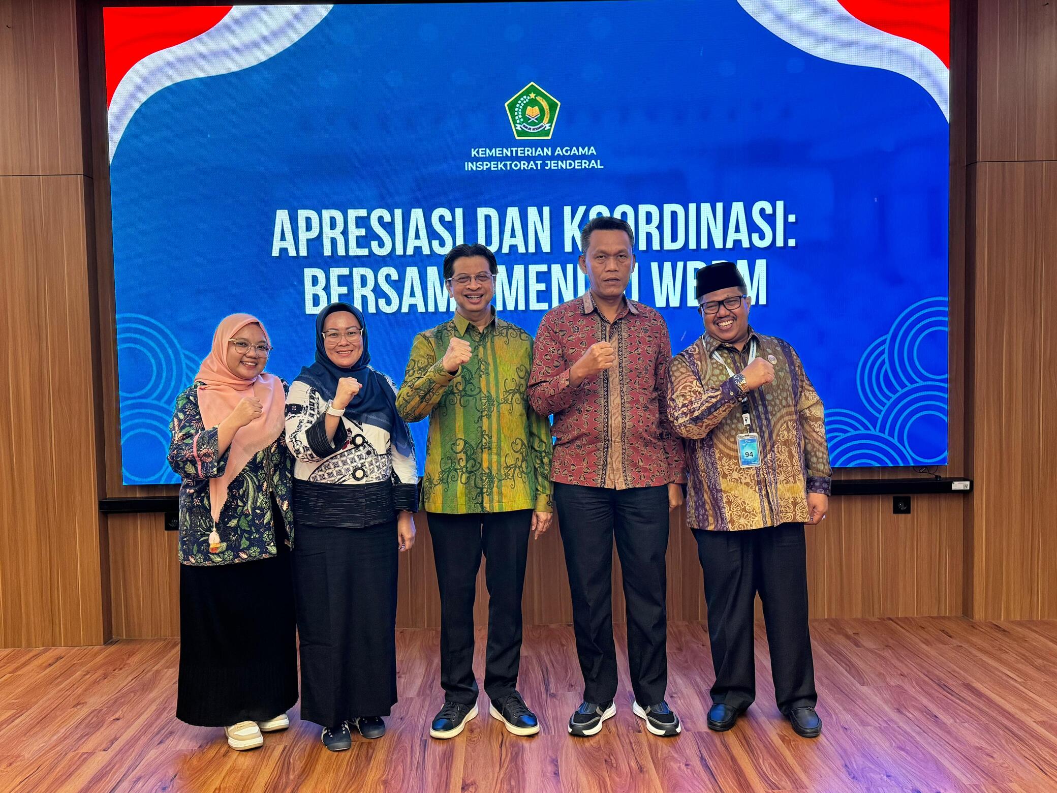 Itjen Kemenag RI Beri Apresiasi dan Dukungan Bagi 8 Satker Peraih Predikat WBK