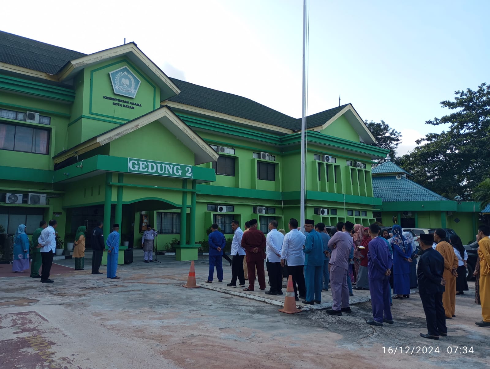 Apel Pagi Kemenag Kota Batam: Tingkatkan Layanan Berintegritas