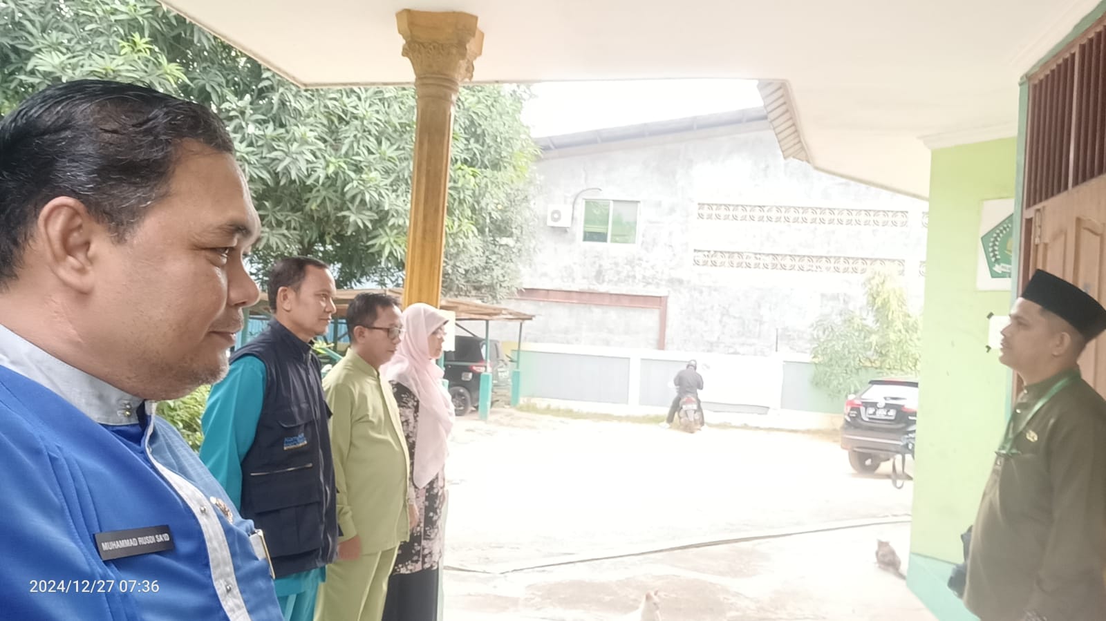 Apel Pagi di KUA Batu Ampar: Penyuluh Agama Islam Ingatkan Kekompakan dan Kesiapan Dzikir HAB