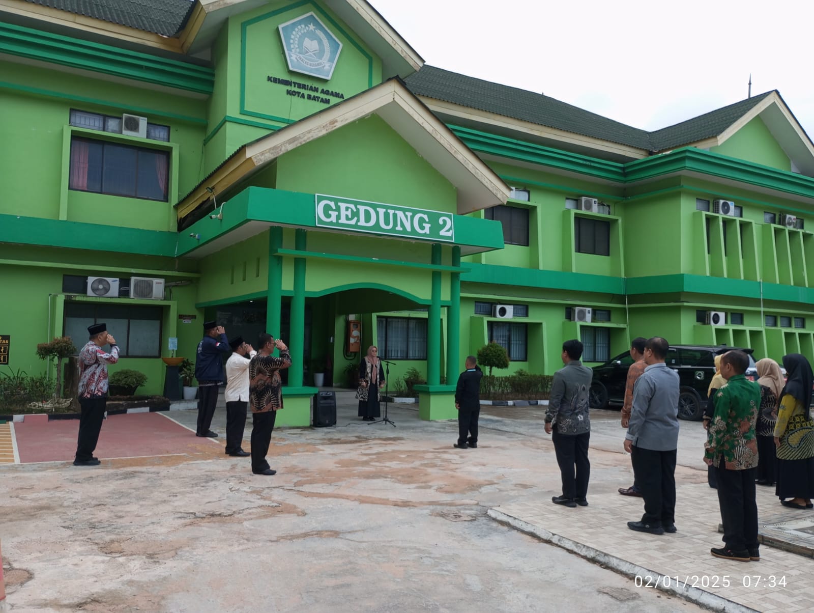 Apel Pagi Perdana Tahun 2025: Kantor Kemenag Kota Batam Siapkan Agenda Penting dan Peningkatan Pelayanan