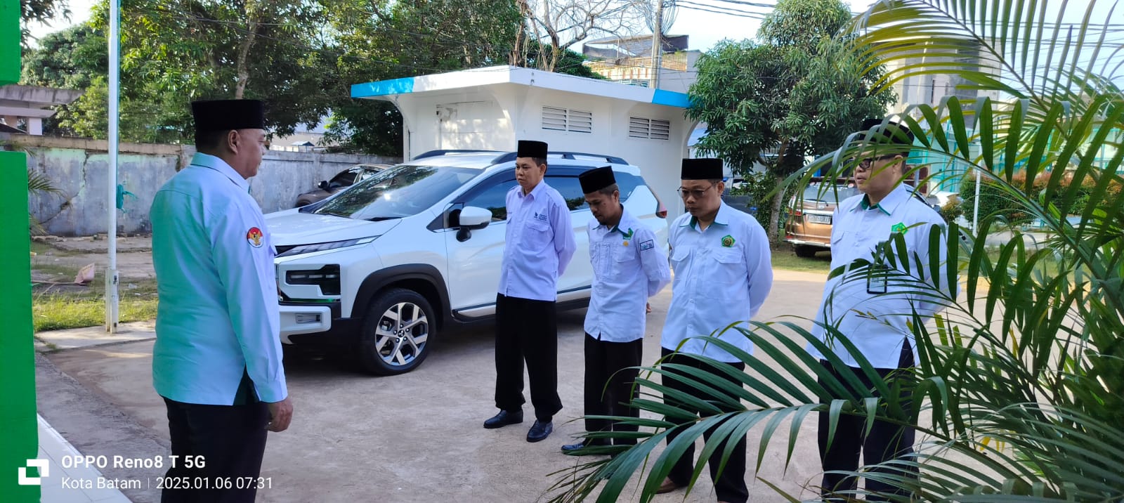 KUA Kecamatan Sungai Beduk Gelar Apel Pagi, Suardi : Kerja Dengan Ikhlas