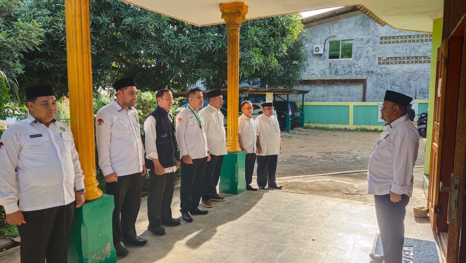 KUA Batu Ampar Gelar Apel Pagi Rutin Tiap Pagi