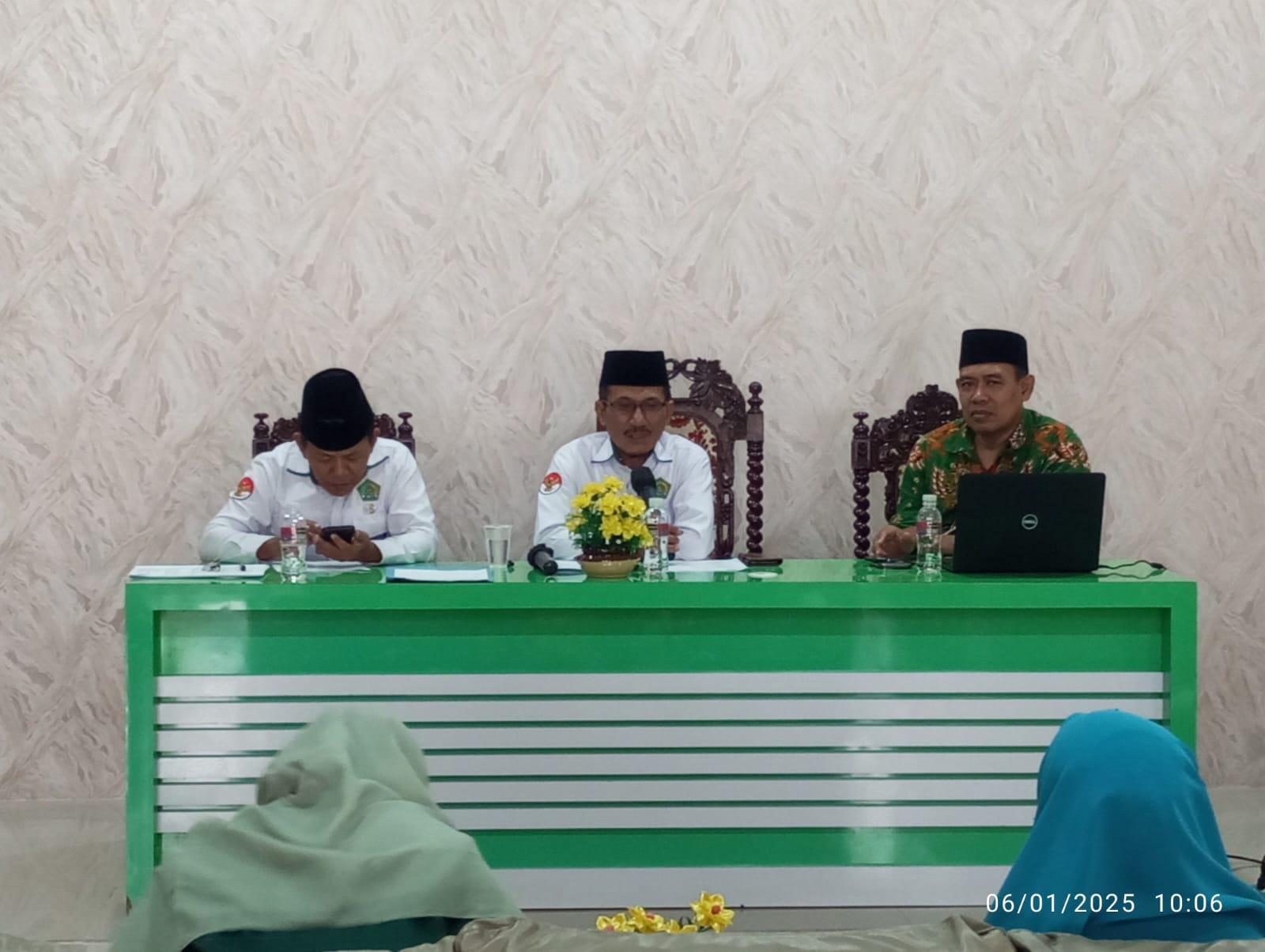 Jelang Ujian Akhir Bersama Madrasah Diniyah Takmiliyah Gelar Rapat di Kantor Kemenag Kota Batam
