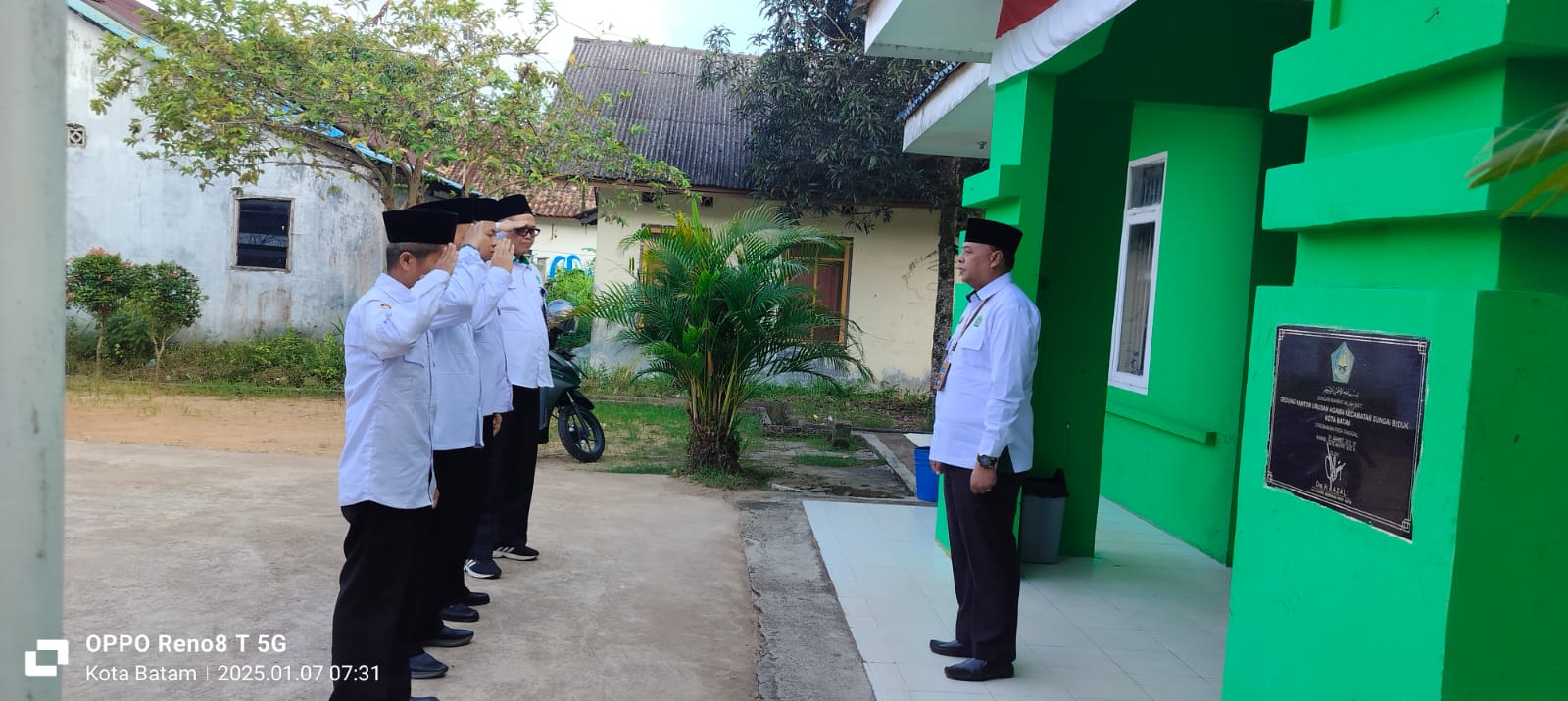 Kepala KUA Sei Beduk Sampaikan Tiga Agenda Penting Saat Apel Pagi