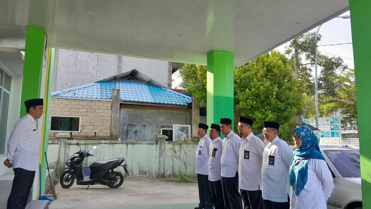 Apel Pagi KUA Bengkong: Ajak Sukseskan Manaqib Maulidurrasul dan Doakan Kepala KUA