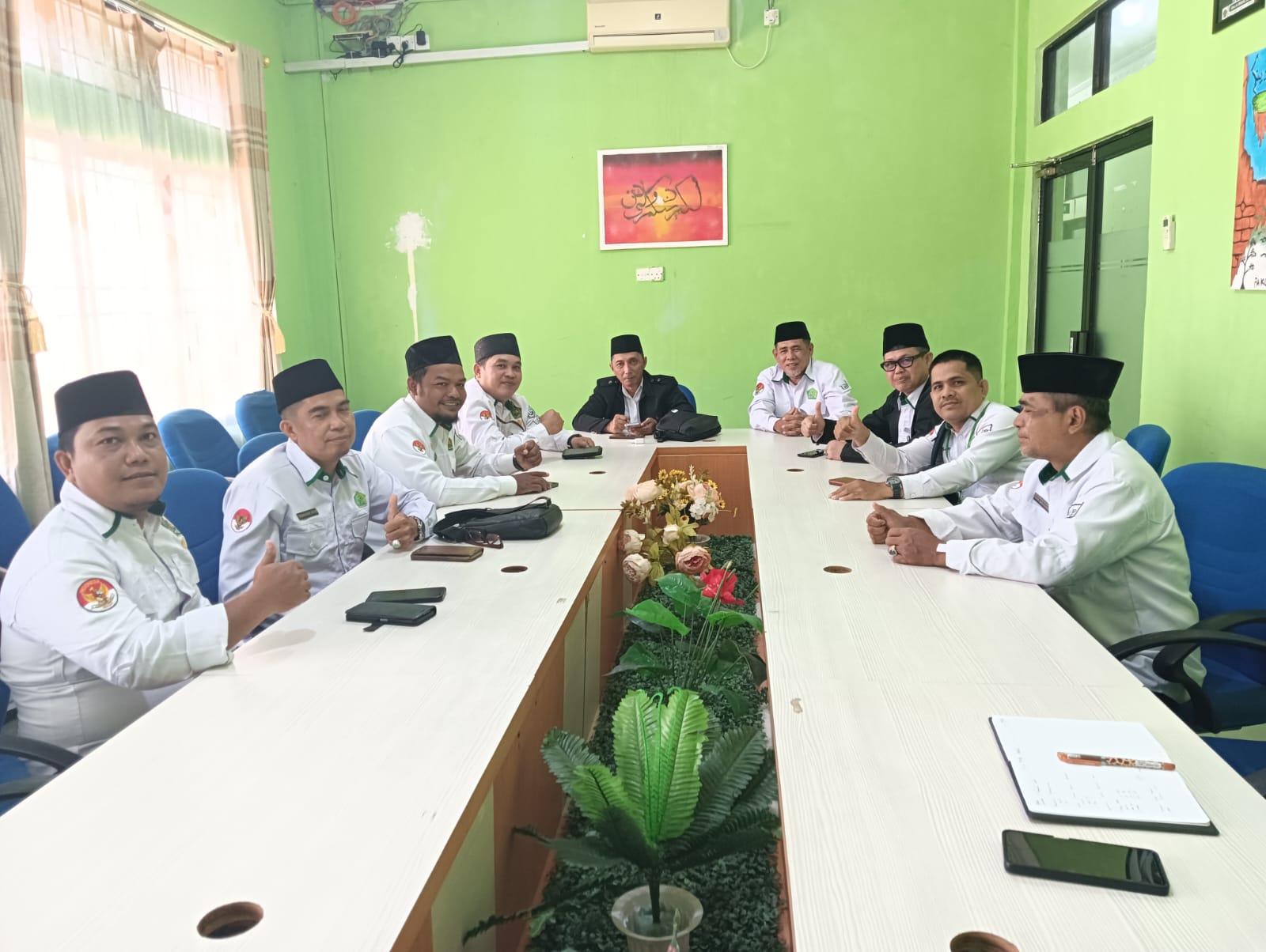 Rapat Persiapan Pelantikan Pengurus IPARI Kota Batam Berlangsung di Kantor Kemenag Kota Batam