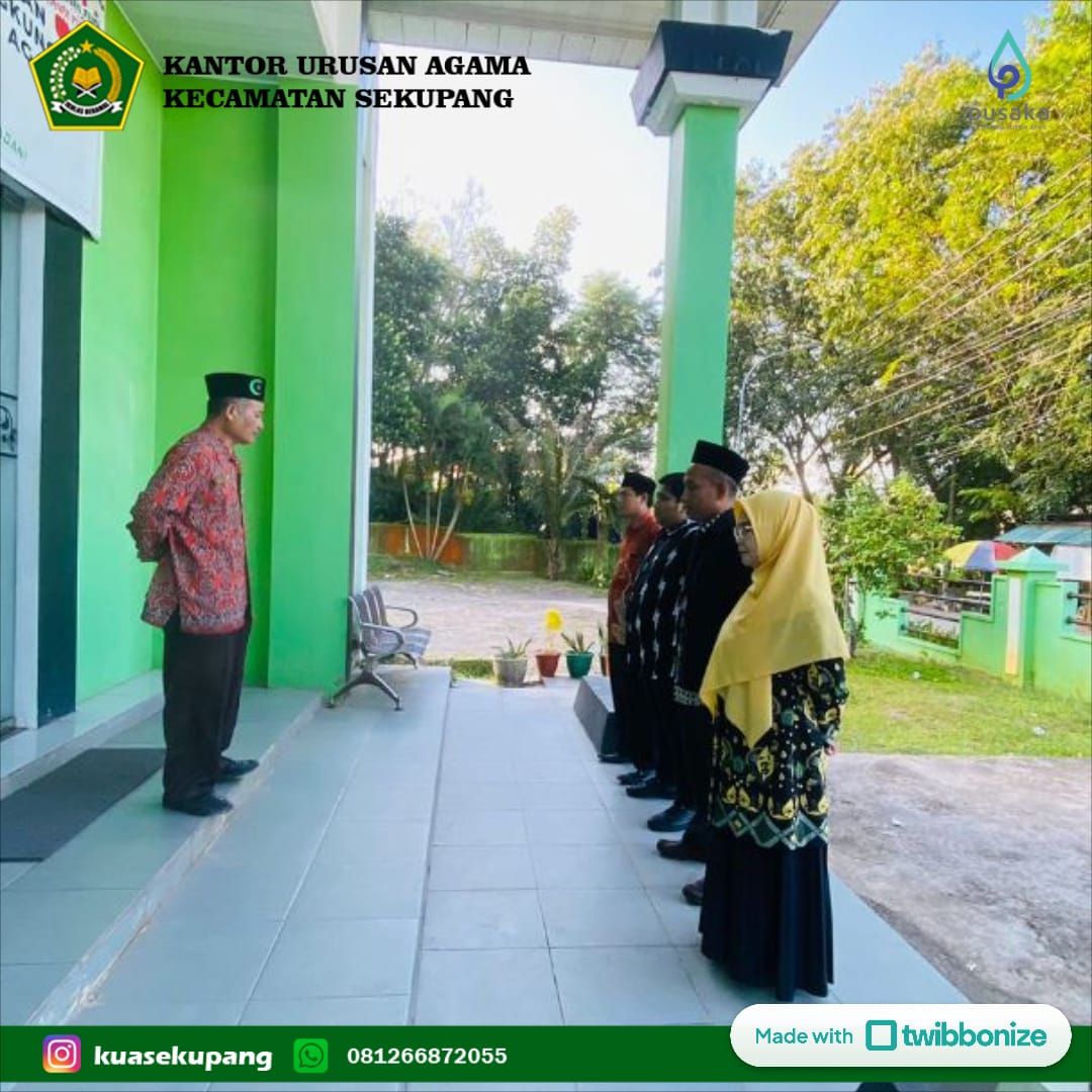 Apel Pagi KUA Sekupang, Bima Sakti : Tekankan Komitmen