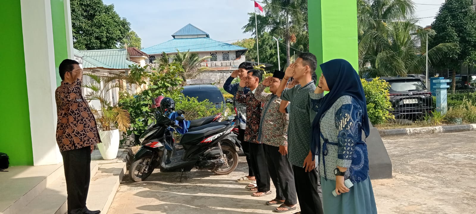 KUA Batam Kota Gelar Apel Pagi, Ingatkan Tanggung Jawab dan Disiplin Kerja