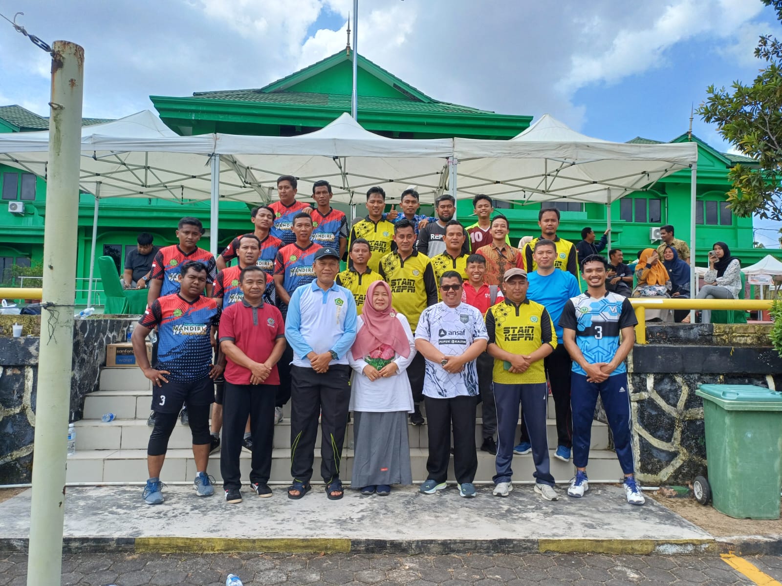 STAIN Abdurrahman Ungguli Kantor Kemenag Kota Batam di Lomba Bola Voli PORHAB Tingkat Kanwil Kemenag Kepri
