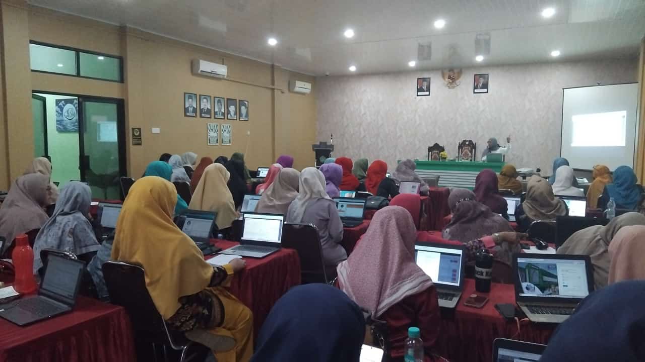 Seksi Penmad Kantor Kemenag Kota Batam Lakukan Sosialisasi RDM Kepada RA Se-Kota Batam
