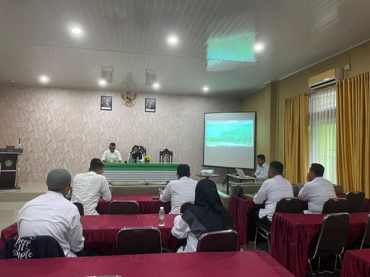 Persiapkan Penerimaan Peserta didik Baru Madrasah Satu Pintu (PRIMA SATU) Seksi Penmad Gelar Rapat Lanjutan