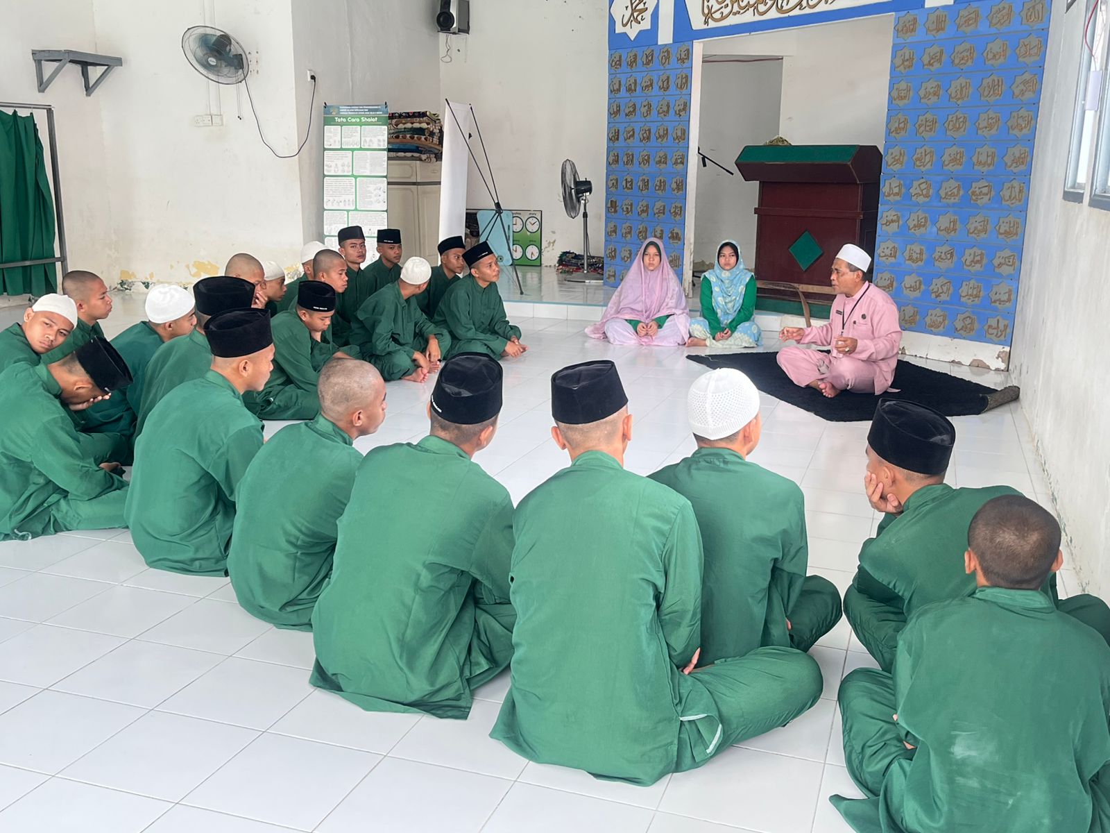 Penyuluh Agama Islam KUA Bulang Lakukan Bimbingan di Lapas Anak Batam