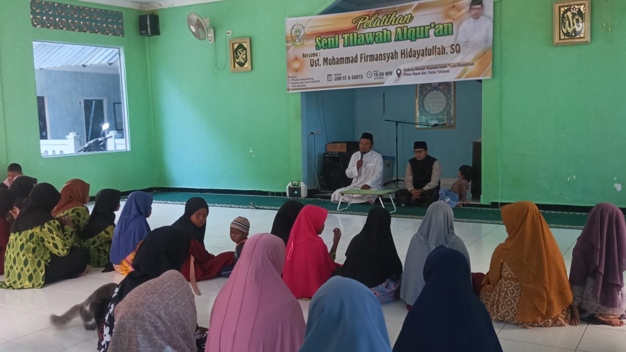 TPQ Ar-Raudhah dan LPTQ Bulang Gelar Pelatihan Seni Tilawah Al-Qur'an di Pulau Nipah