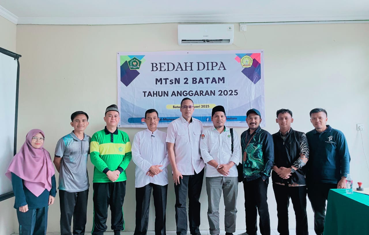Efisiensi Anggaran 2025, MTs Negeri 2 Batam Bedah DIPA