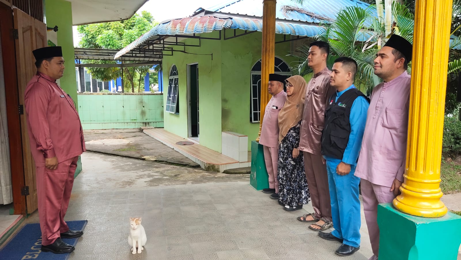 M Rusdi Ingatkan Beberapa Hal Saat Apel Pagi KUA Batu Ampar