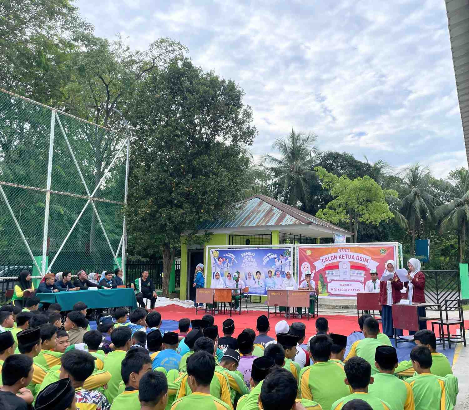 Debat Calon Ketos dan Waketos, 3 Paslon Pertahankan Rencana Kerja