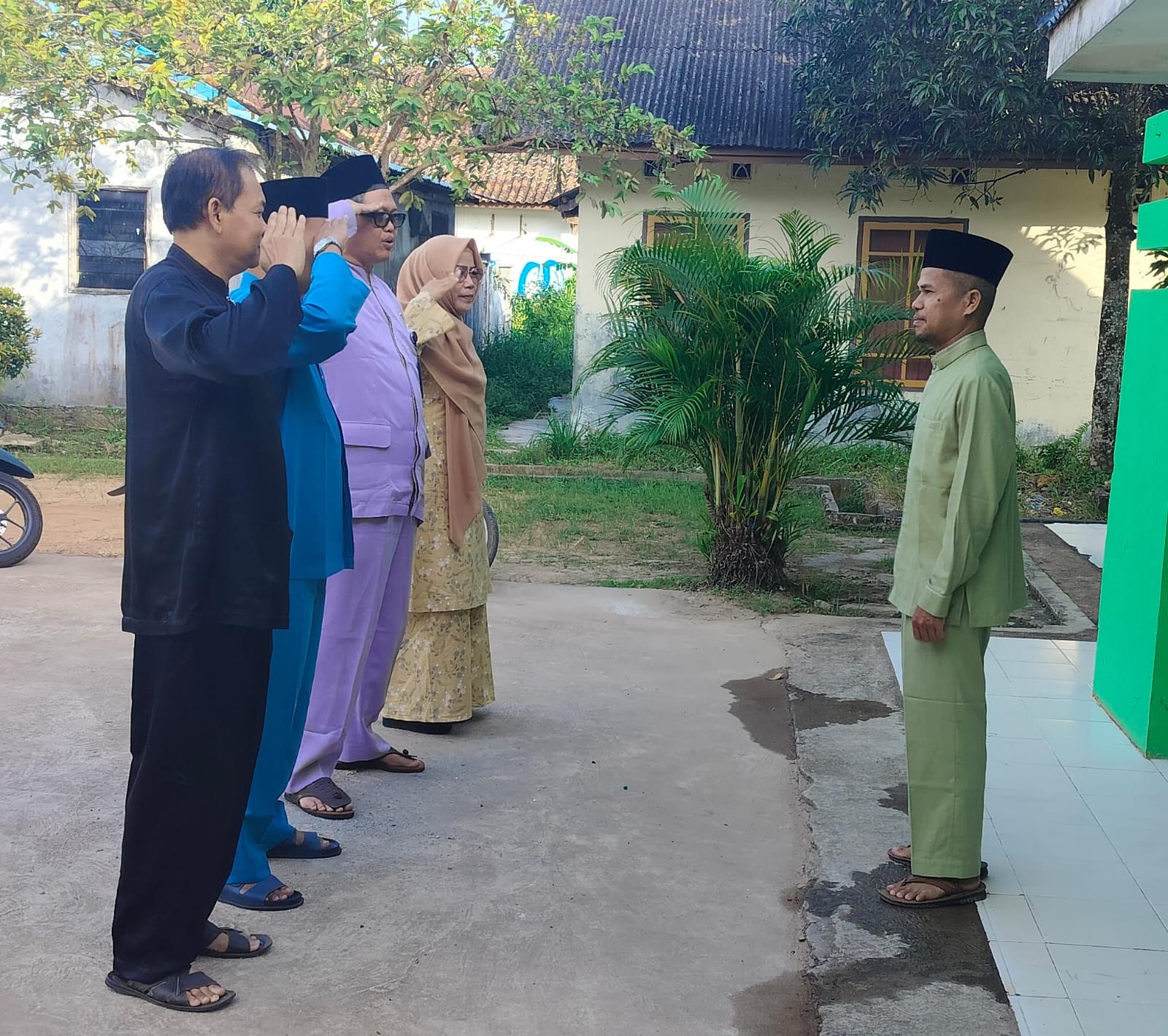 Apel Pagi KUA Sei Beduk: Penekanan Keamanan Kantor dan Harmoni dengan Lingkungan