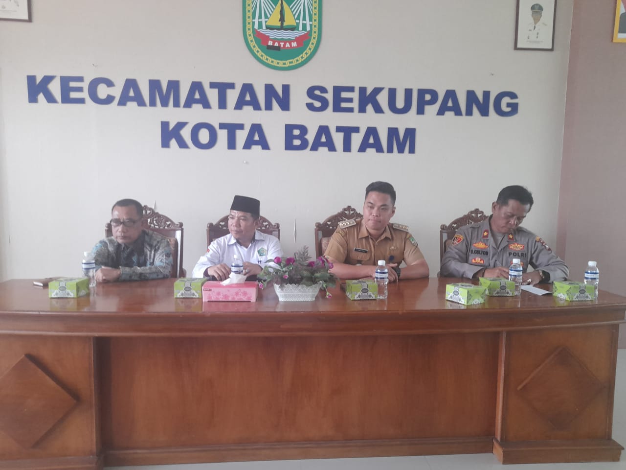 Kepala KUA Sekupang Hadiri Rapat Persiapan MTQH ke-XXXIII Tingkat Kecamatan Sekupang
