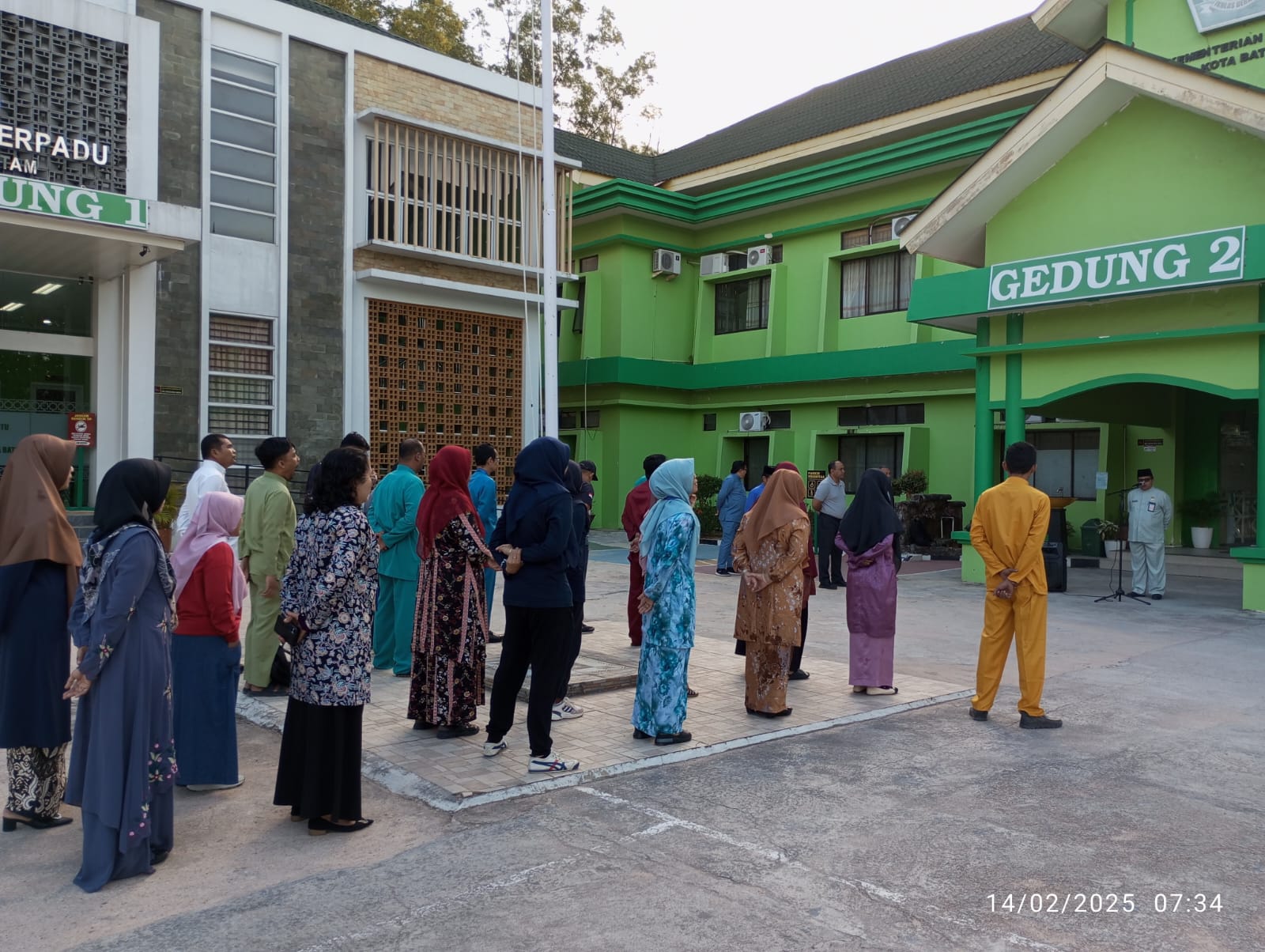 Zulkarnain Sampaikan Ini Saat Pimpin Apel Pagi