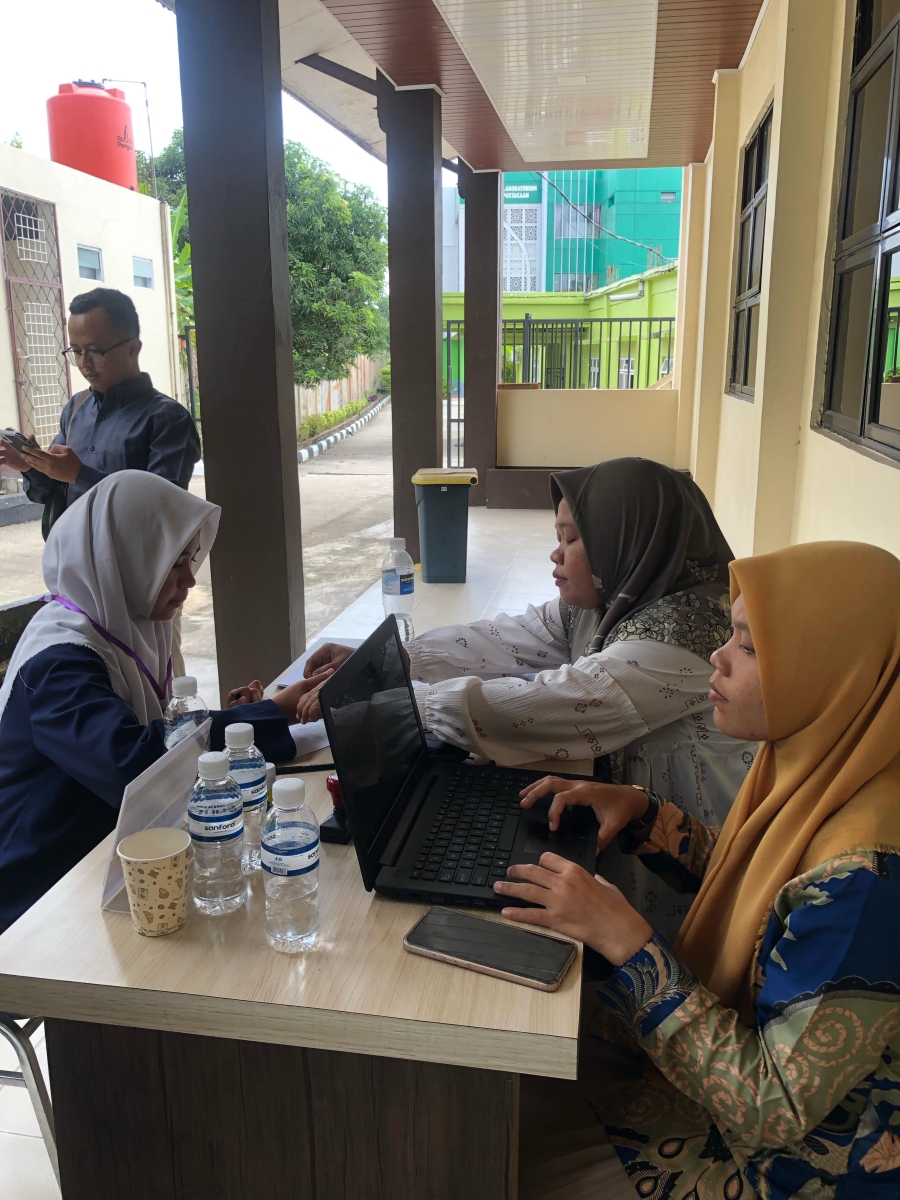 MAN 1 Kota Batam Sukses Langsungkan Tes SNPDB Jalur Prestasi